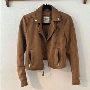Abercrombie & Fitch Vegan Leather Jacket